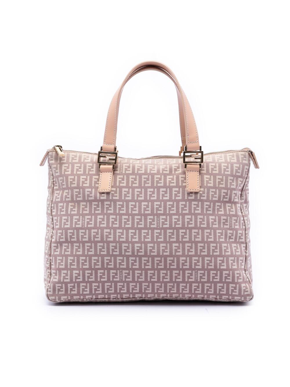 Fendi Zucchino Canvas Tote Pre-Loved #338571F54B